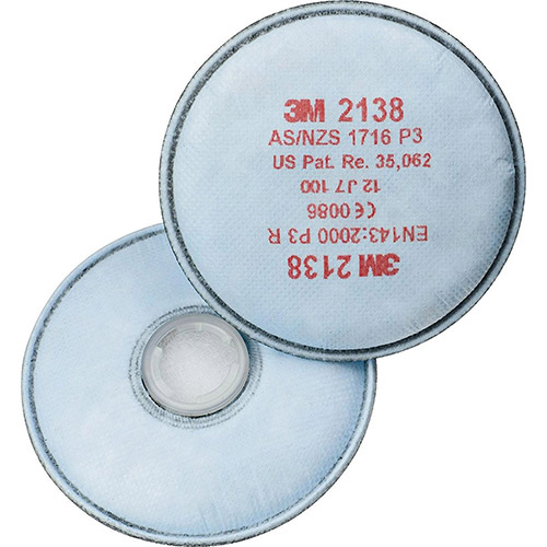 3M Particulate Filter P3 R 2138 (1 Pair)