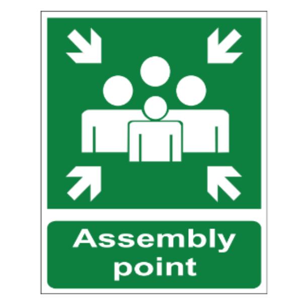 Assembly Point Sign
