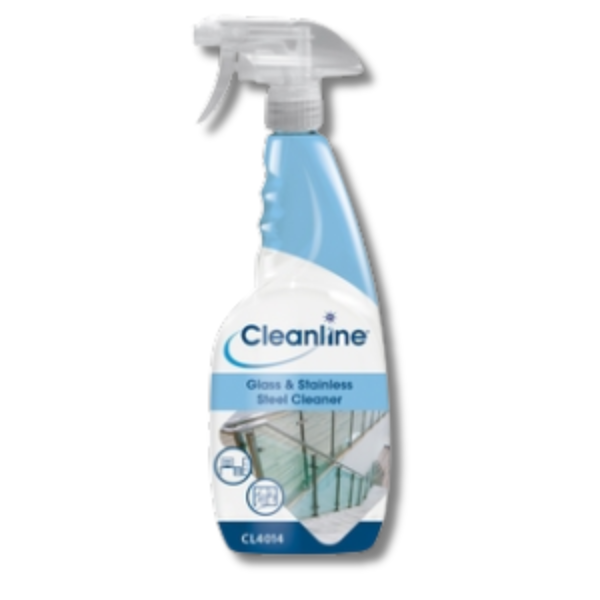 Cleanline Glass/Steel 750ml
