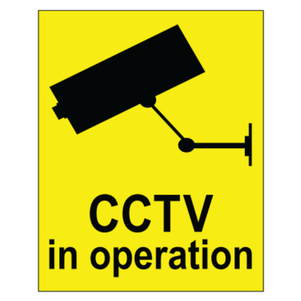 CCTV In Operation Sign