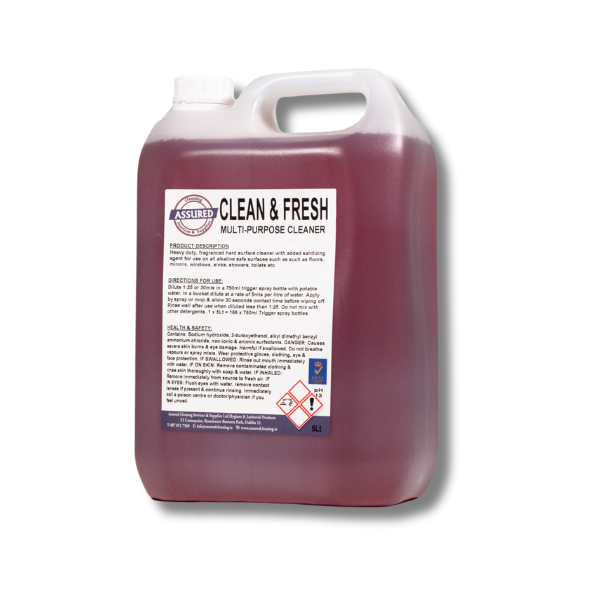 Clean & Fresh Multi-Purpose Cleaner 5 Ltr