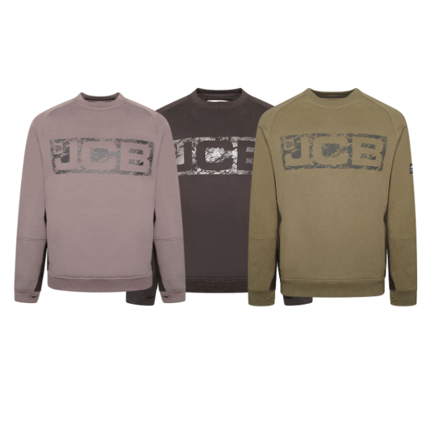 JCB Workwear Trade Crew Sweatshirt