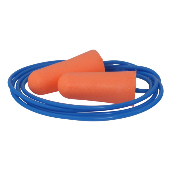 Orange Corded Earplugs EP301 