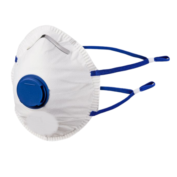 Valved Moulded Respirator Box 10 FFP2 