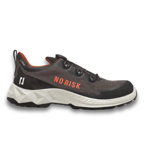 No Risk X-Treme FLS Low Grey Safety Trainers