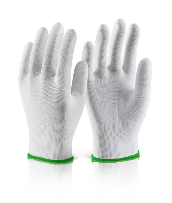 Stockinette Polyester Knitted Liner Work Gloves (Pack of 10)