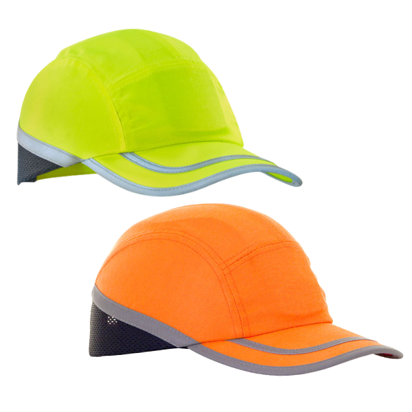 Hi-Vis Baseball Safety Caps