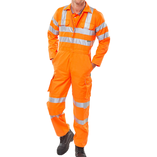 Hi-Vis Boilersuit Railspec