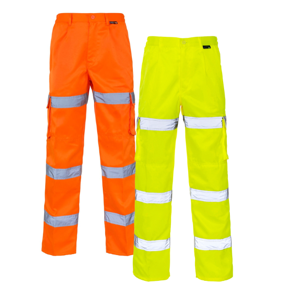 Hi-Vis Trousers Kneepad