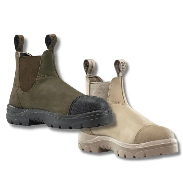 Steel Blue Hobart Scuff Cap Safety Boots