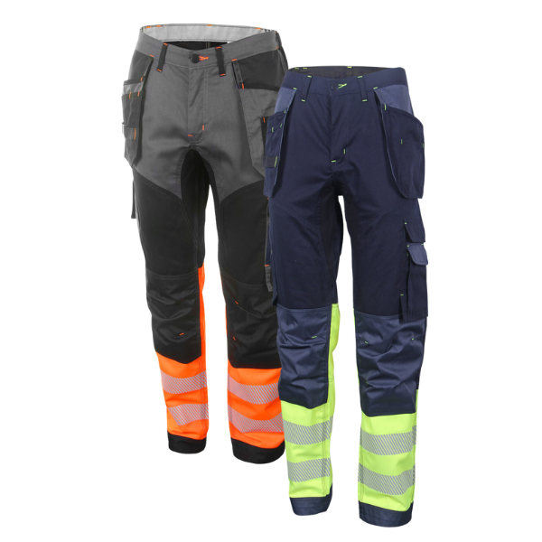 Two Tone Hi-Vis Work Trousers HVTT080 