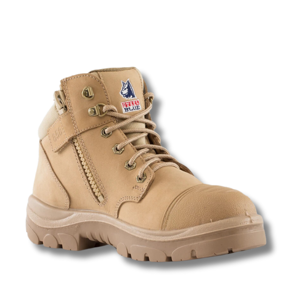 Steel Blue Parkes Zip Scuff Cap Safety Boots