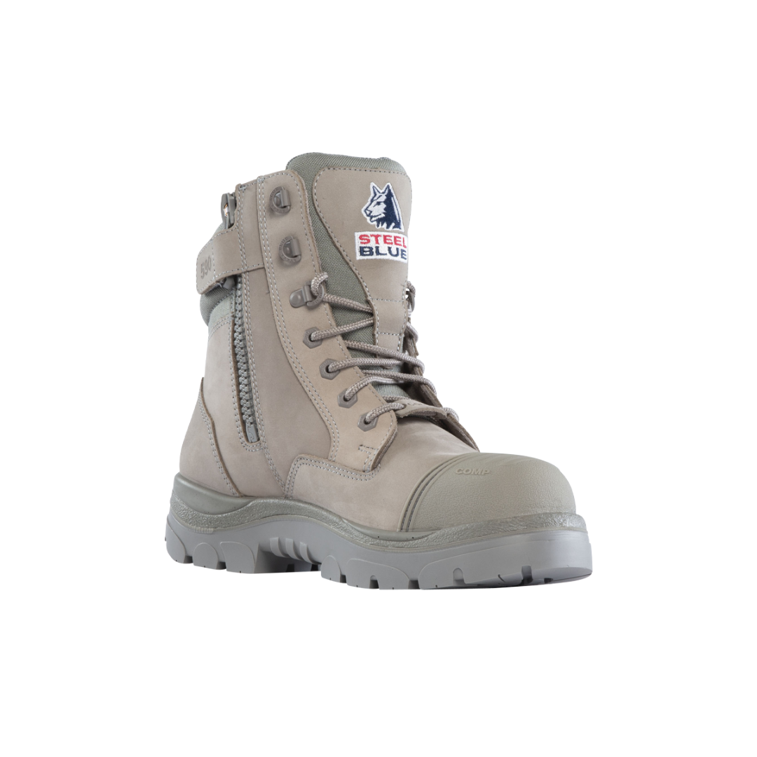 Steel Blue Southern Cross Zip Safety Boot – Composite Toe