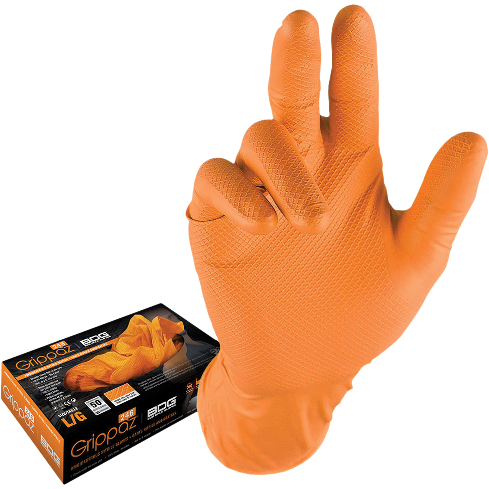 Grippaz Skins Disposable Gloves