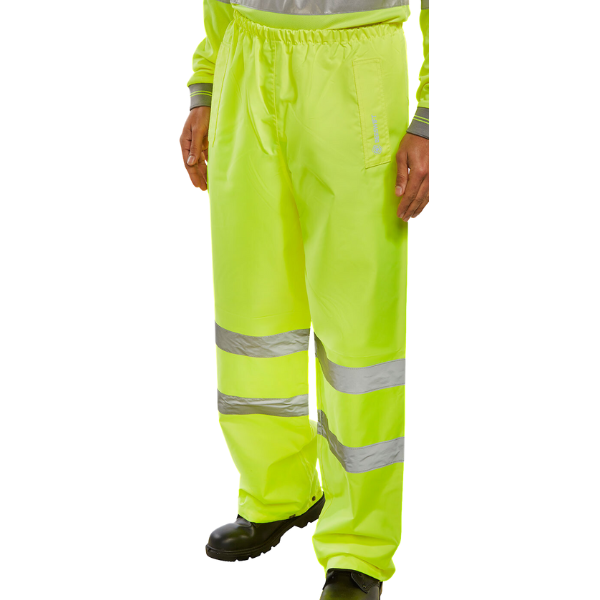 Traffic Saturn Yellow Hi-Vis Trousers 