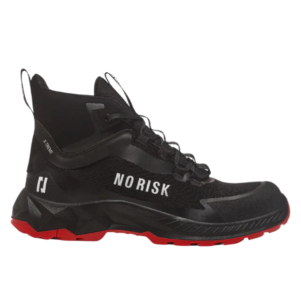 No Risk X-treme Mid Black & Red Safety Boot